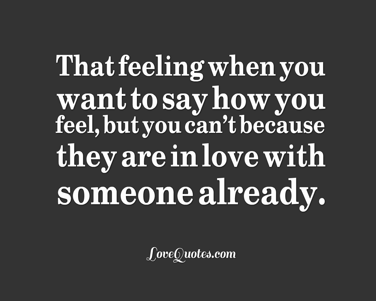 That Feeling - Love Quotes