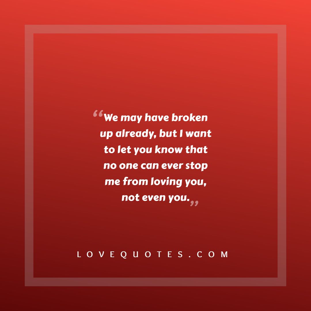 Stop Me From Loving You - Love Quotes