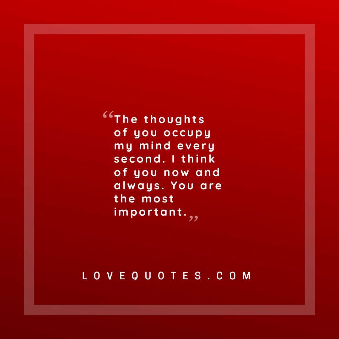 The Most Important Love Quotes