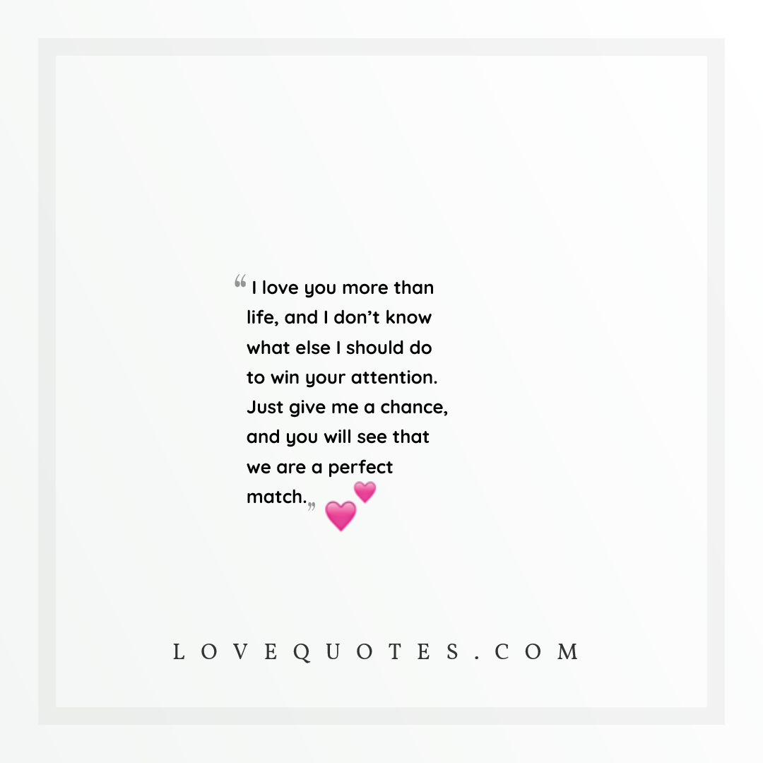 We Are A Perfect Match - Love Quotes