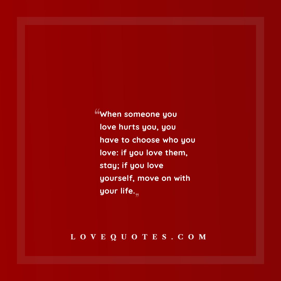 Move On With Your Life - Love Quotes